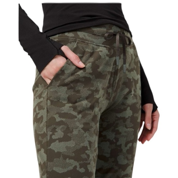 Lululemon Ready to Rulu Jogger 29” Heritage Camo Dark Olive Green Twill 2 - Picture 3 of 13